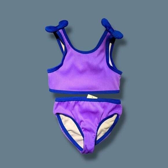 **NWT** Kids Purple and Blue Swim Set - Picture 1 of 1